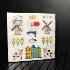 Servetten 33 Holland symbols FSC Mix