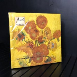 Ambiente Servetten Van Gogh Zonnebloemen