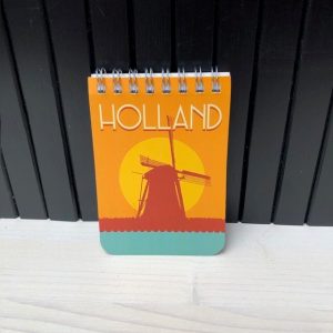 Notitieboekje A7 Holland met Molen