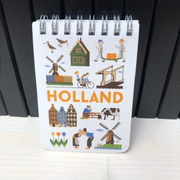 Notitieboekje Met Hollandse Symbolen
