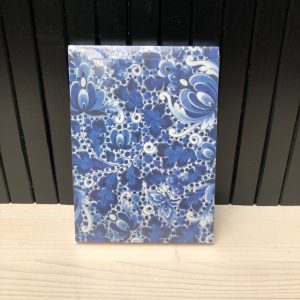 Notitieboekje Delfts Blauw Bloemmotief