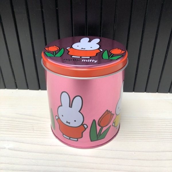 Roze stroopwafelblik met Nijntje