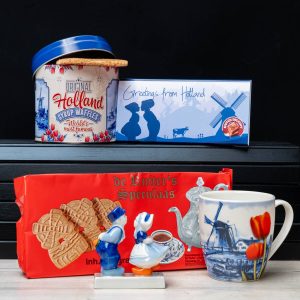 Kadopakket kussend paar